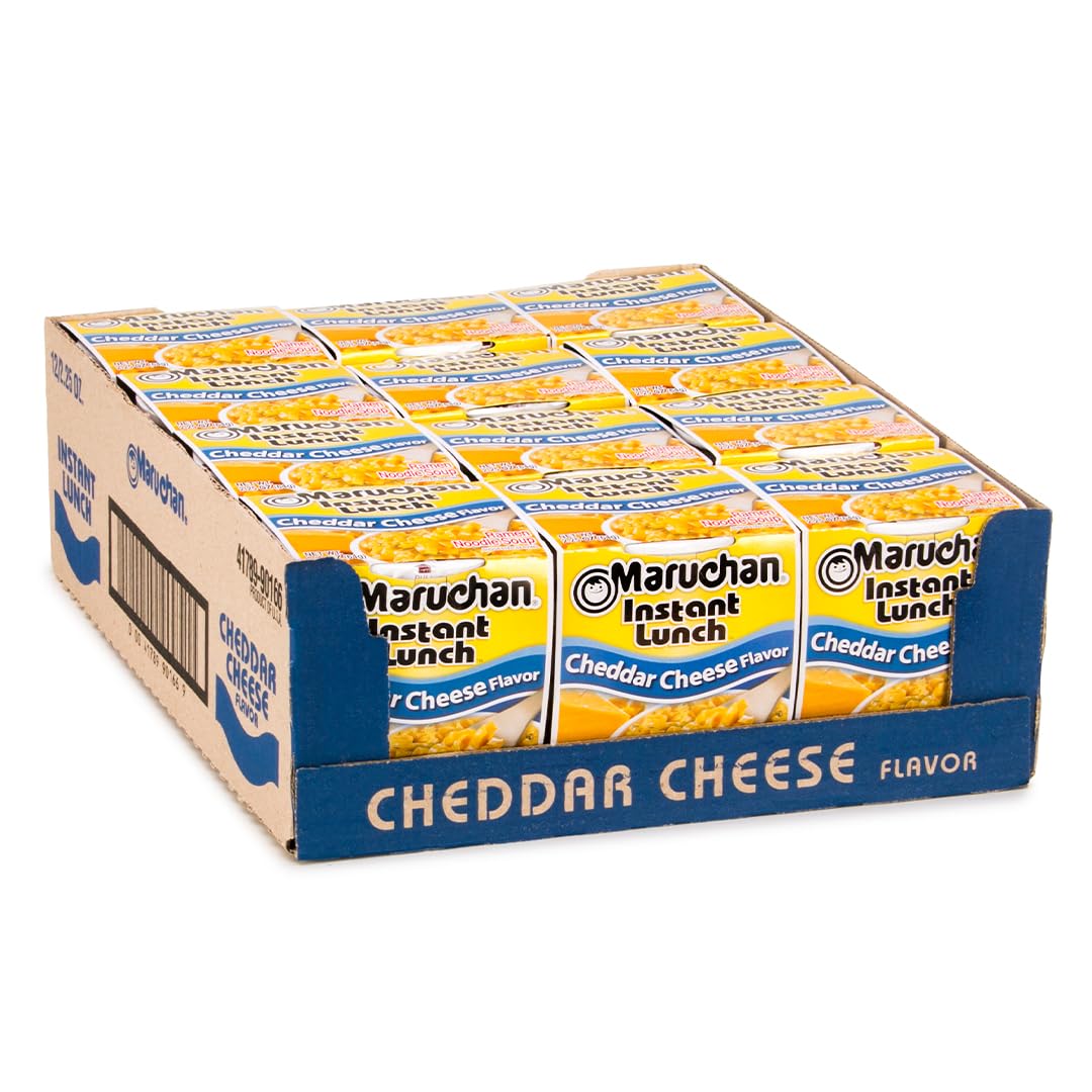Amazon.com: Maruchan Instant Lunch Ramen Noodles, Cheddar Cheese